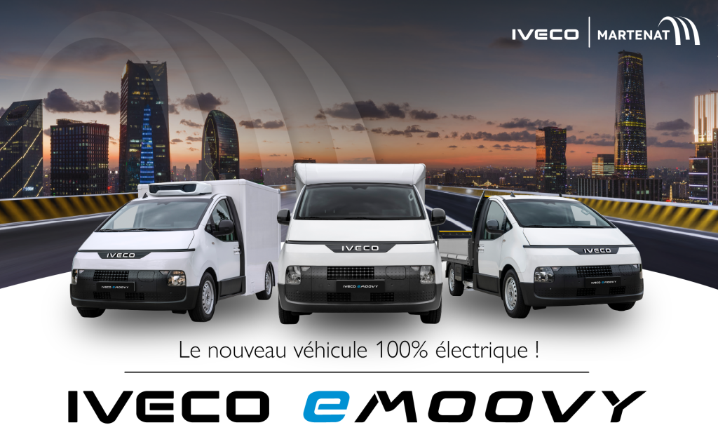 Gamme utilitaires eMoovy 100% électriques