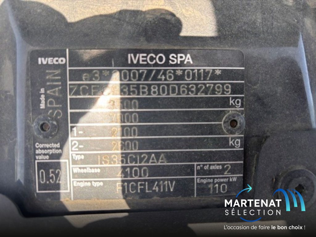 IVECO 35C15 - Benne et Coffre -10