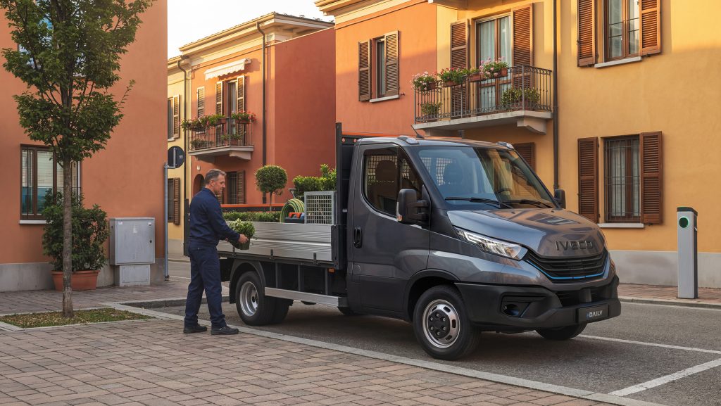 Nouvel IVECO eDAILY édition 2026 100 % électrique en version benne