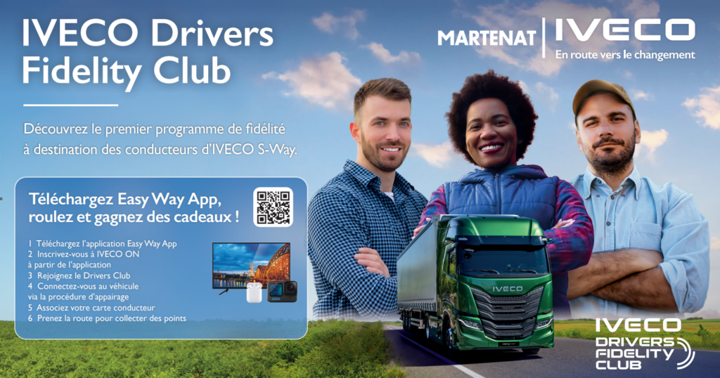 Programme de fidélité - Iveco Drivers Fidelity Club 