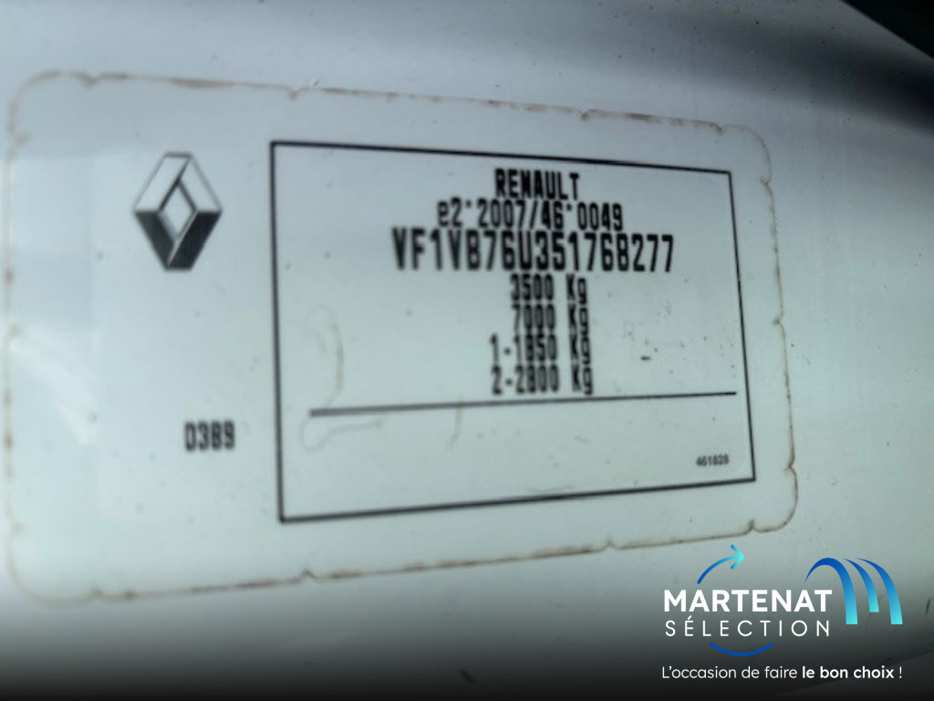 RENAULT MASTER - Benne & Coffre - 22