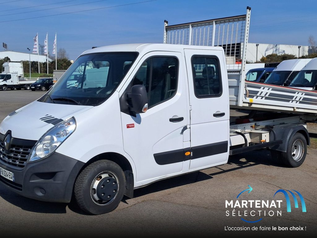 RENAULT Master 6 places – Benne roues jumelées (1)