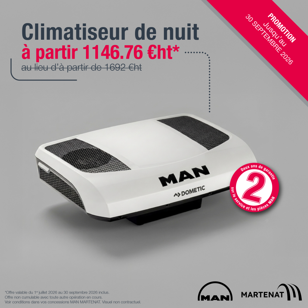 Climatiseur nuit MAN en promotion, campagne refroidissement 2026