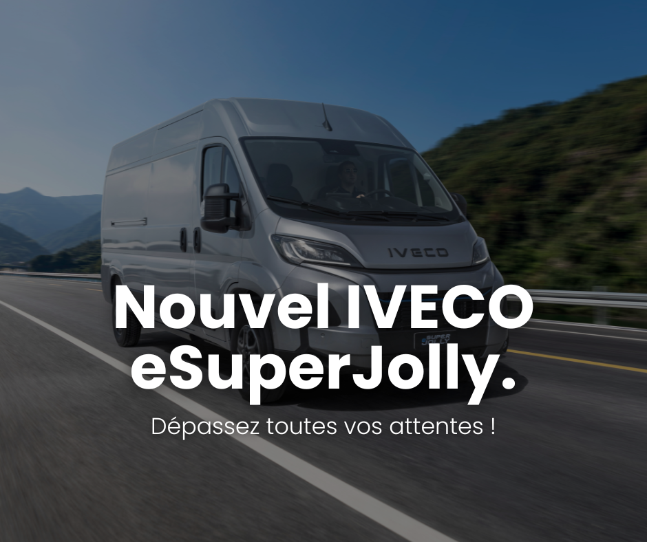 Découvrez le nouvel IVECO eSuperJolly, votre nouvel allié 100% électrique !