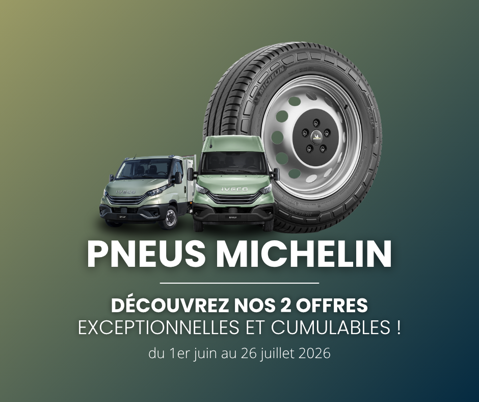 2 Offres sur les pneumatiques MICHELIN