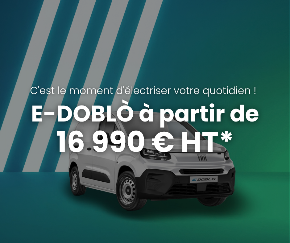 Le E-DOBLÒ, à partir de 16 990 € HT*