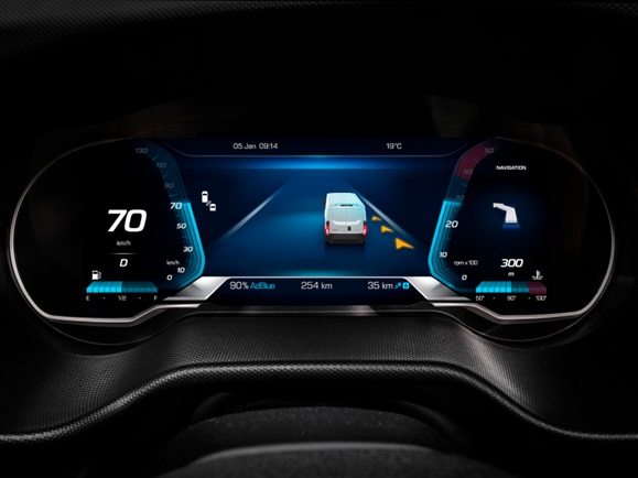Compteur digital IVECO